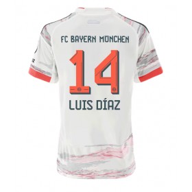 Bayern Munich Luis Diaz #14 Borta Kläder Dam 2025-26 Kortärmad